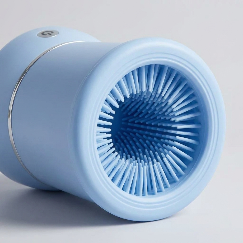 PawPure Motorized Paw Washer — Hands-Free Muddy-Paw Cleaner